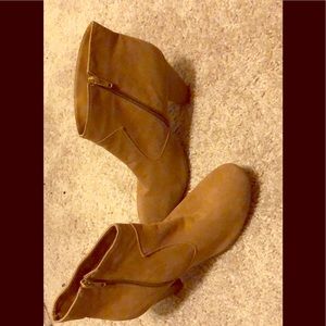 Tan Booties